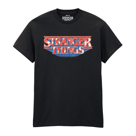STRANGER THINGS - RETRO LOGO T-SHIRT