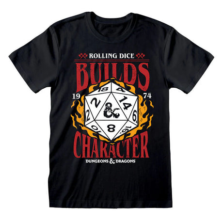 DUNGEONS AND DRAGONS – BUILDS CHARACTER – T-shirt