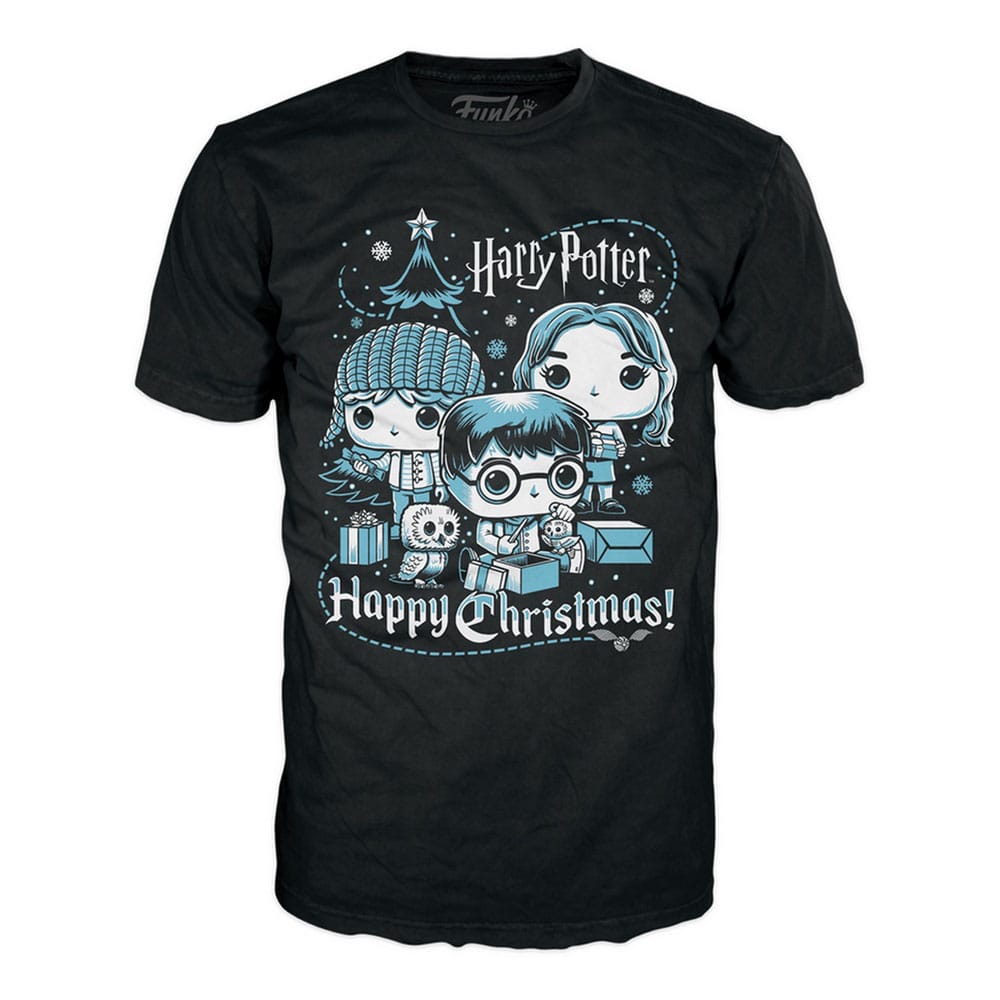 Harry Potter POP! Tees T-shirt Ron, Hermione, Harry – produktbillede 2