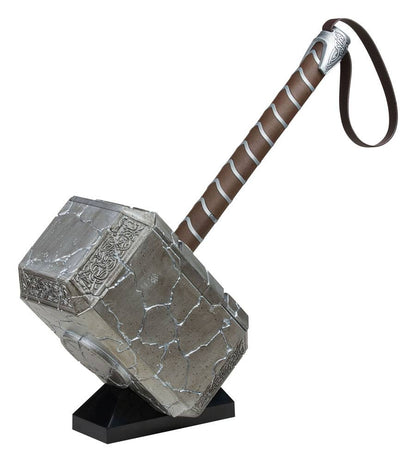 Thor: Love and Thunder Marvel Legends 1/1 Mighty Thor Mjolnir Premium Electronic Rollespilshammer 49 cm