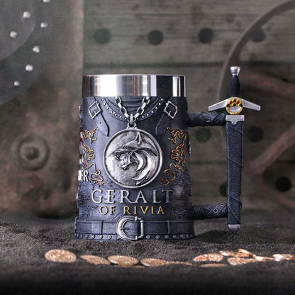 The Witcher Tankard Geralt of Rivia