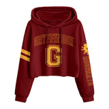 HARRY POTTER COLLEGE STYLE GRYFFINDOR – CROPPED Hoodie