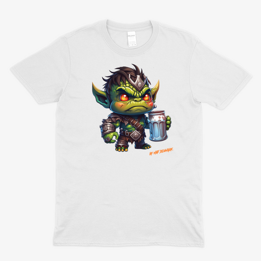 Angry drunk orc - Soft Unisex T-Shirt