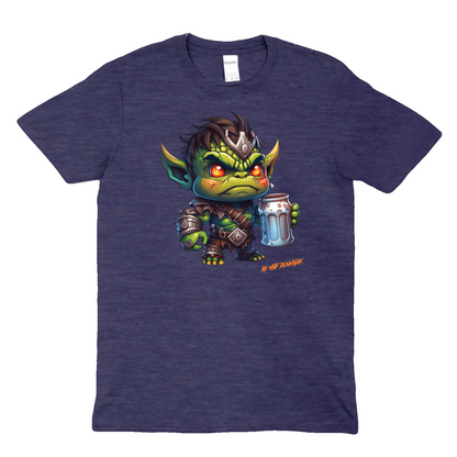 Angry drunk orc - Soft Unisex T-Shirt