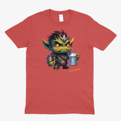 Angry drunk orc - Soft Unisex T-Shirt