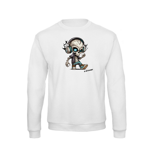 Skull music - Long sleeve soft T-Shirt