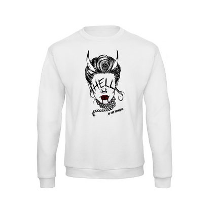 Hellish woman - Long sleeve soft T-Shirt