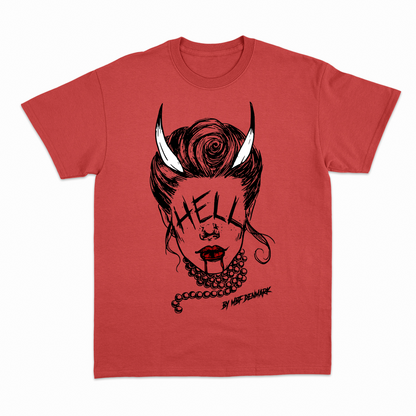 Hellish woman - Heavier fabric T-Shirt