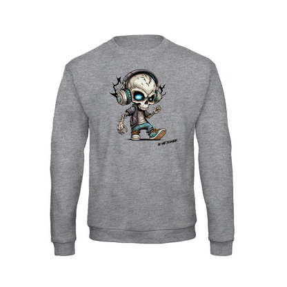 SKULL MUSIC - SWEATSHIRT UNISEX