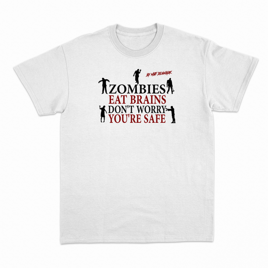 Zombies eat brains - Heavier fabric T-Shirt